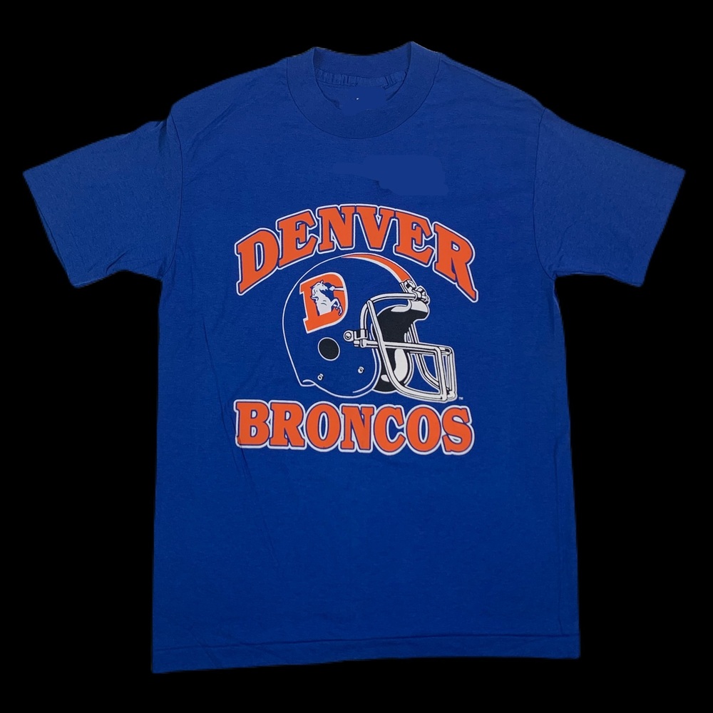 Vintage Denver Broncos Trench T-Shirt